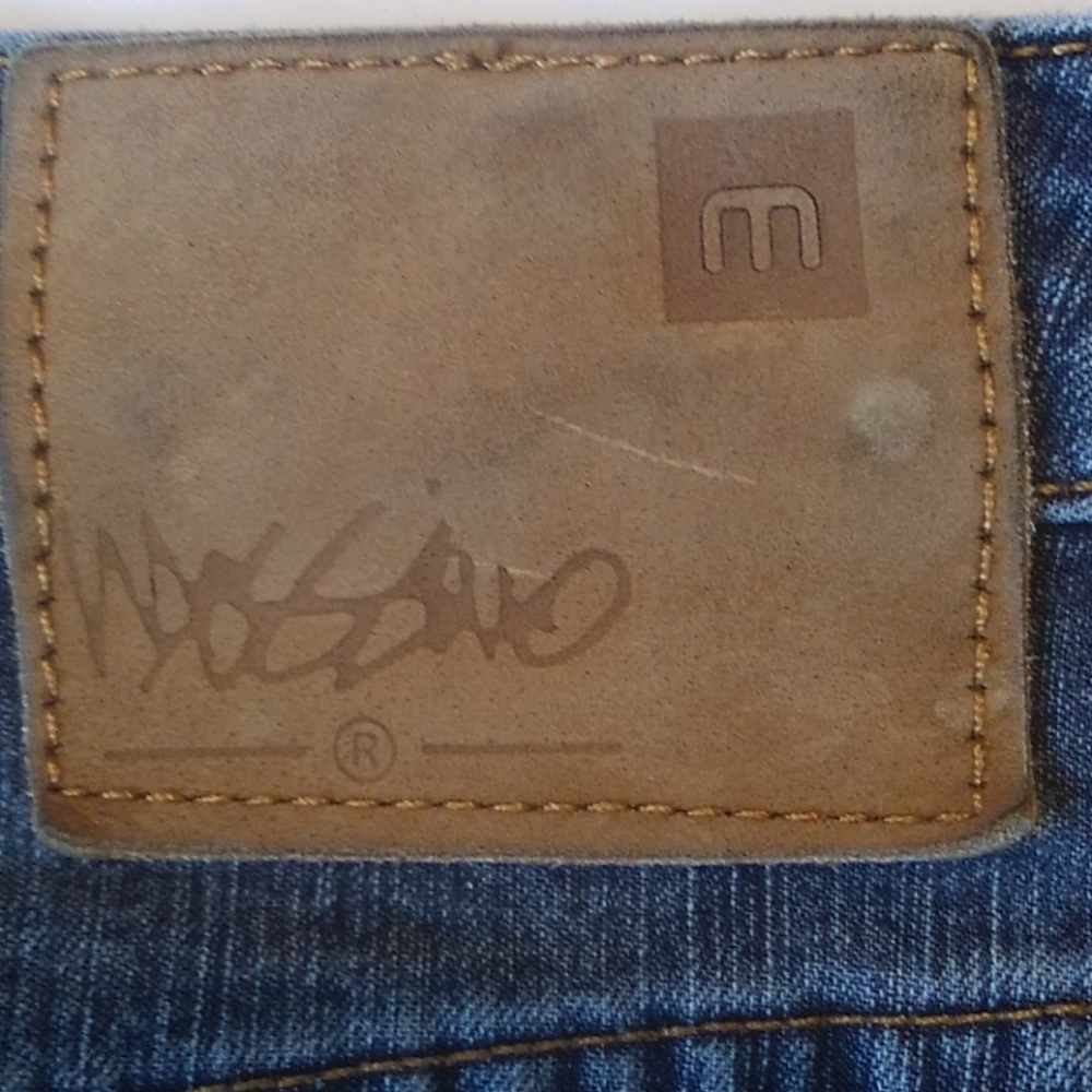 Mossimo 5 Pocket Stretch Denim Blue Jeans 8 - Picture 8 of 8